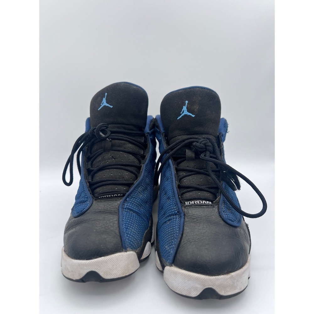 Air‎ Jordan 13 Retro Brave Blue Navy Black White 884129-400 Mens 7Y Sneakers